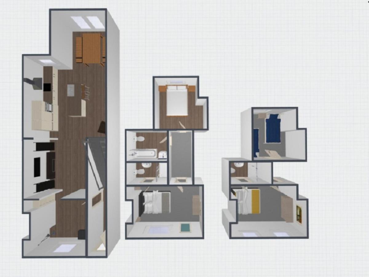 Harold House - Modern Open Plan 4 Bedroom, 3 Bathroom House In Southsea, Appartement